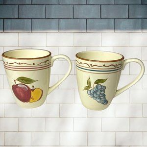 Around the Orchard by HOME Set of 2 Mugs